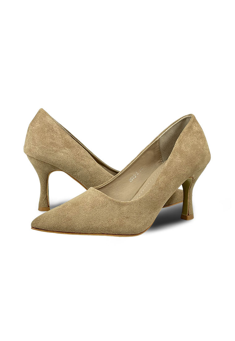 Classic Suede Pointed-Toe Stiletto Pumps