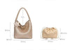 SHINE Woven Tote Bag for Women Large Capacity High-End Sense Portable Shoulder Bucket Bag