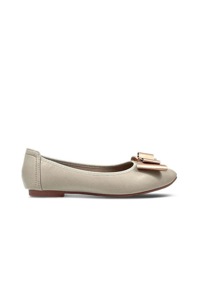 Bow Square Toe Flats