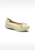 Bow-Knot WIDE Round Toe Soft Sole Platform Wedge