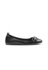 Bow Tie Pointed Toe Flat Loafers