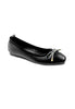 Bow Tie Pointed Toe Flat Loafers