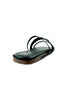 Strappy PU leather Padded Flat Sandals