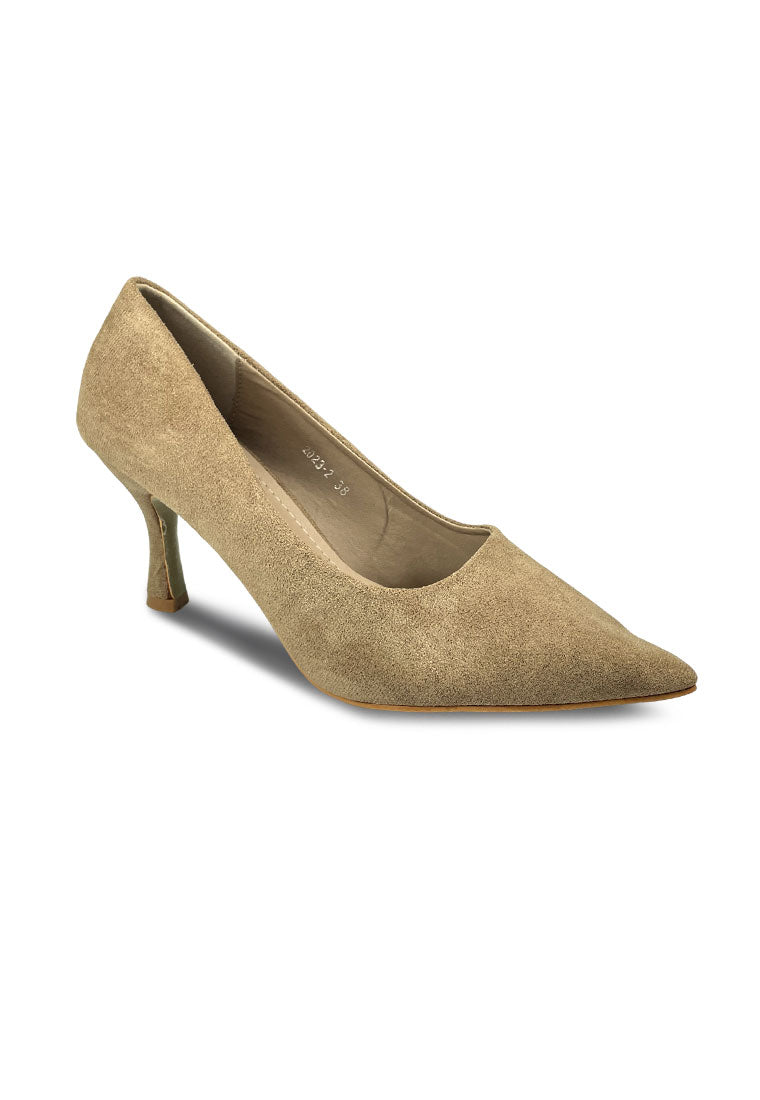 Classic Suede Pointed-Toe Stiletto Pumps