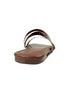 Strappy PU leather Padded Flat Sandals