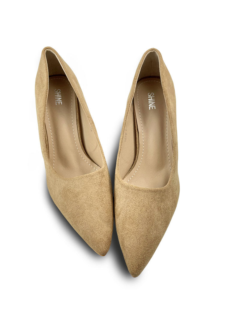 Classic Suede Pointed-Toe Stiletto Pumps