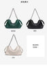 SHINE Chelsea Bag in Woven Leather Material with Silver Chain Strap