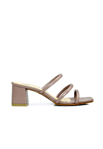 Open Toe Block Heeled Strappy Sandals
