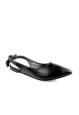 Soft PU Leather Sling Back Flats