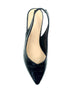 Slingback Basc High Heels With Stone Pattern