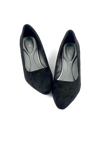 Classic Pointed Toe Block Heels