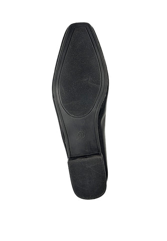 Classic Soft PU leather Square Toe Flats